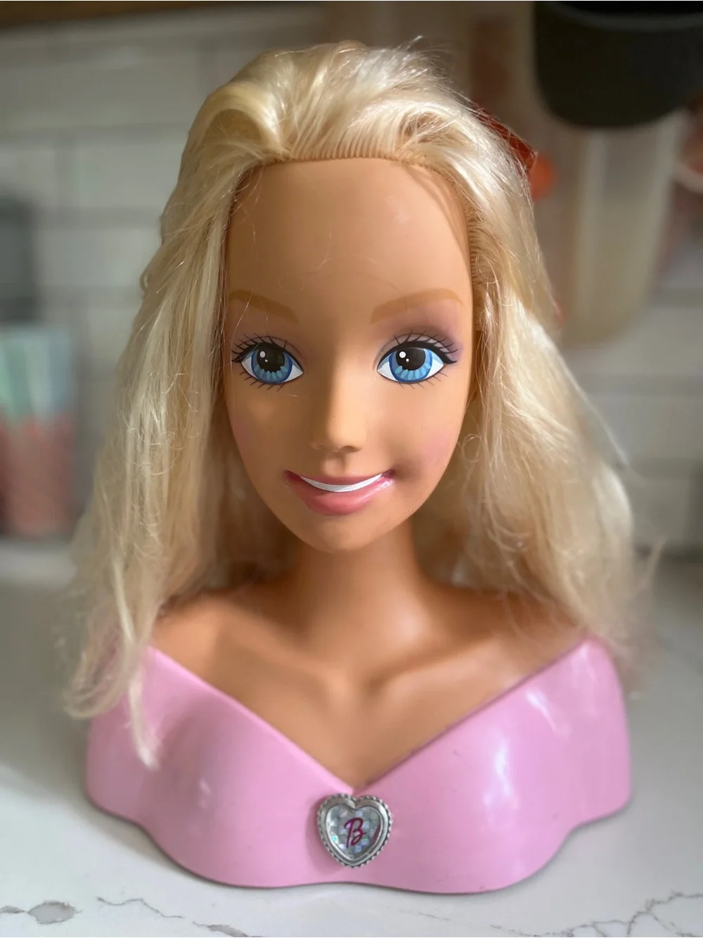 Barbie Styling Head Talking WORKS Make Me Pretty 1999 12